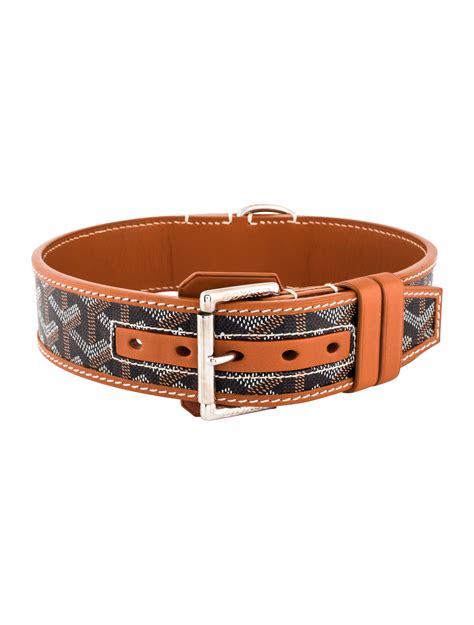 collier pour chien goyard|real real goyard dog collars.